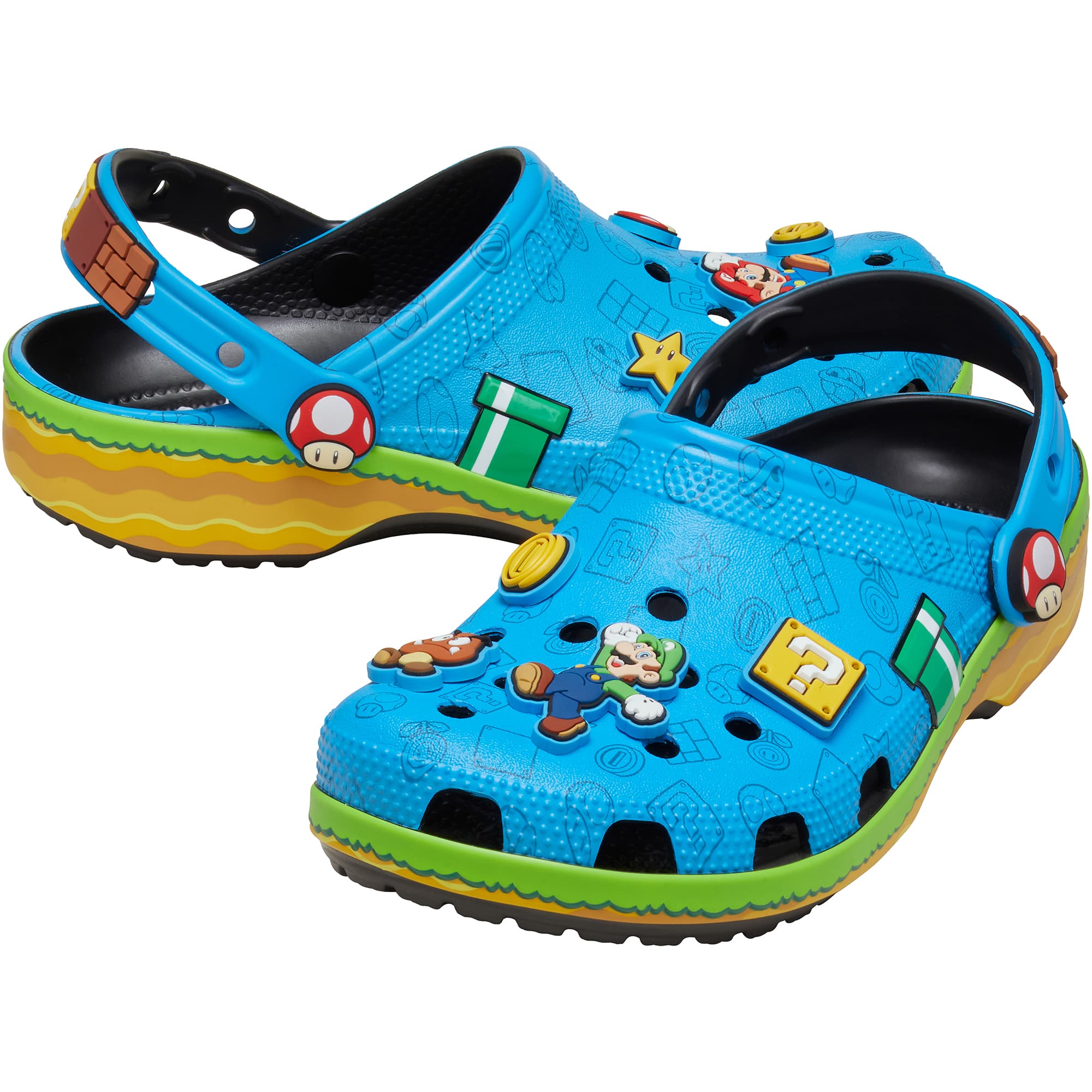 Kids' Super Mario™ Core Classic Clogs - Nintendo Official Site